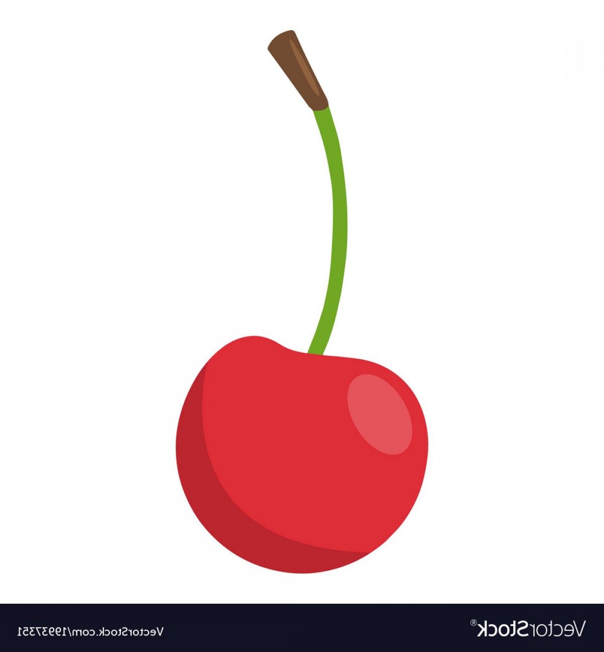1200x1296 Cherry Icon Flat Style Vector Soidergi