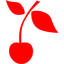 256x256 Red Cherry Icon