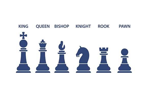 580x386 Chess Icons Set