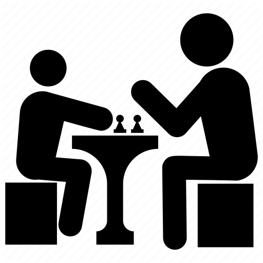 512x512 Board Game, Chess Game, Chessboard, Child Playing, Playing Chess Icon