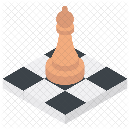 Chess Icon Of Isometric Style 512x512 Chess Icon Of Isometric Style