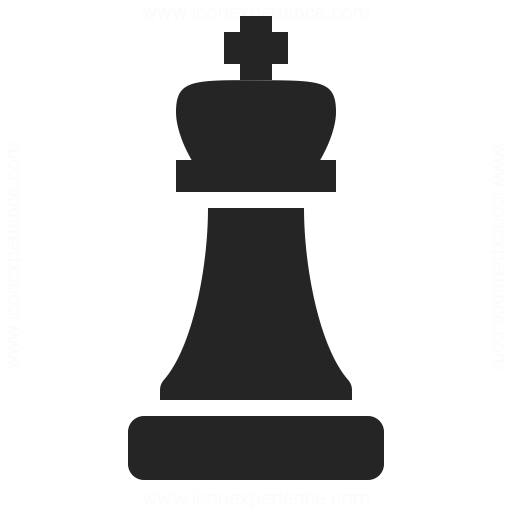 512x512 Chess Piece King Icon Iconexperience