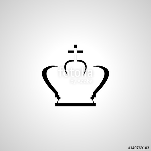 500x500 Chess King Icon Stock Photo And Royalty Free Images On Fotolia