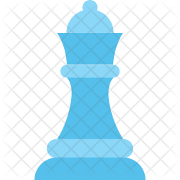 256x256 Chess King Icon Of Flat Style