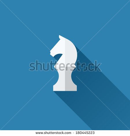 450x470 Flat Design Chess Horse Chess Free Design