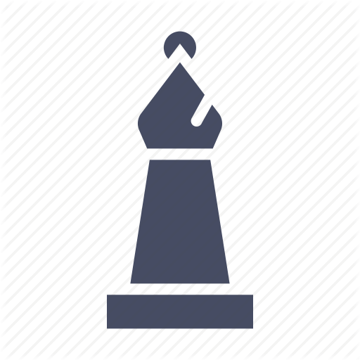 512x512 Bishop, Chess, Piece Icon