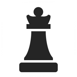 256x256 Chess Piece Queen Icon Iconexperience