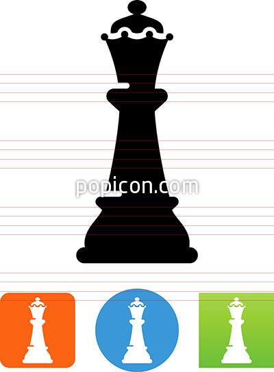 400x543 Chess Queen Icon