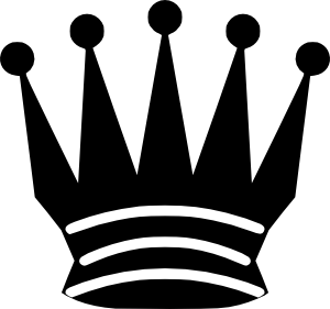 300x281 Black Chess Queen Png, Clip Art For Web