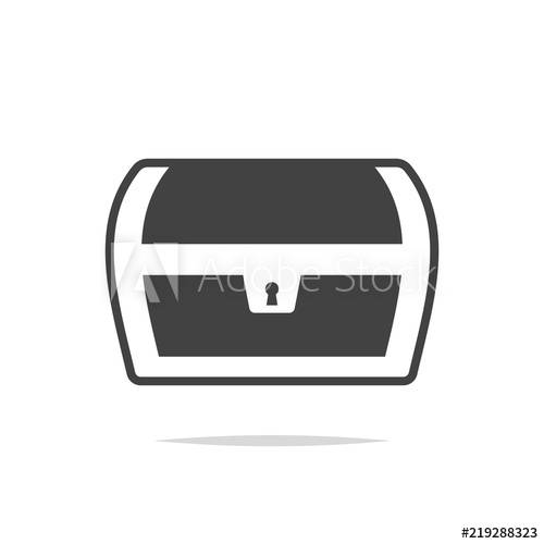 Treasure Chest Icon Vector Isolated 500x500 Treasure Chest Icon Vector Isolated