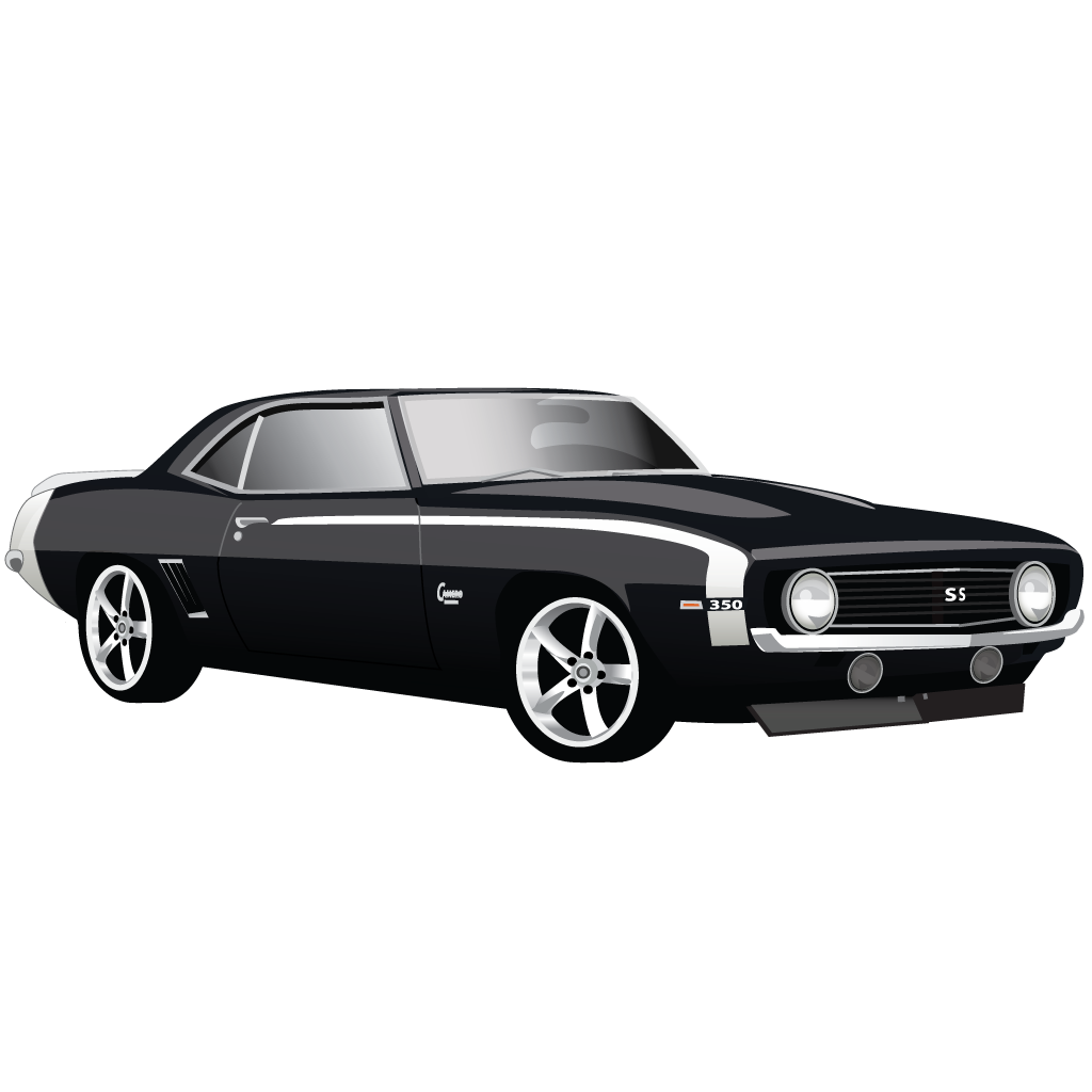 1024x1024 Muscle Car Chevrolet Camaro Ss Icon Classic American Cars