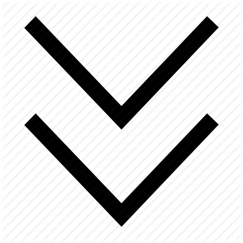 480x480 Arrows, Chevron, Double, Down Icon