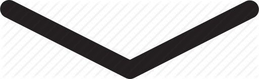 512x157 Chevron, Down, Thick Icon