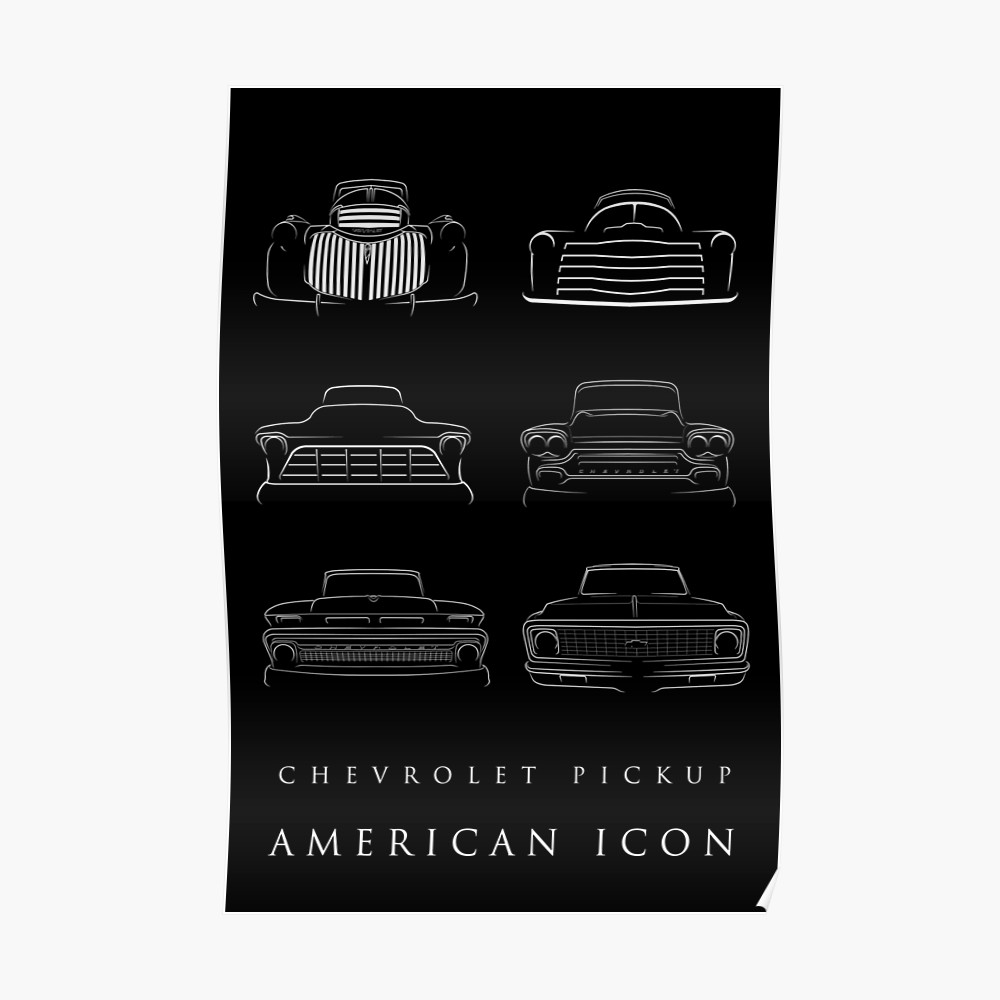 1000x1000 Evolution Of The Chevy Pickup