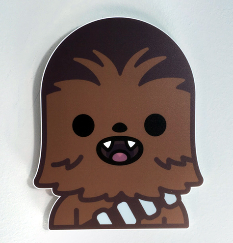 475x494 Soft Chewbacca Star Wars Art Awakens