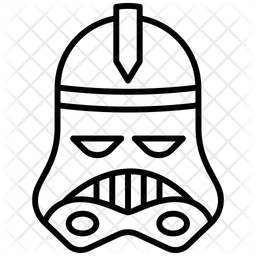 256x256 Chewbacca Icon Of Line Style