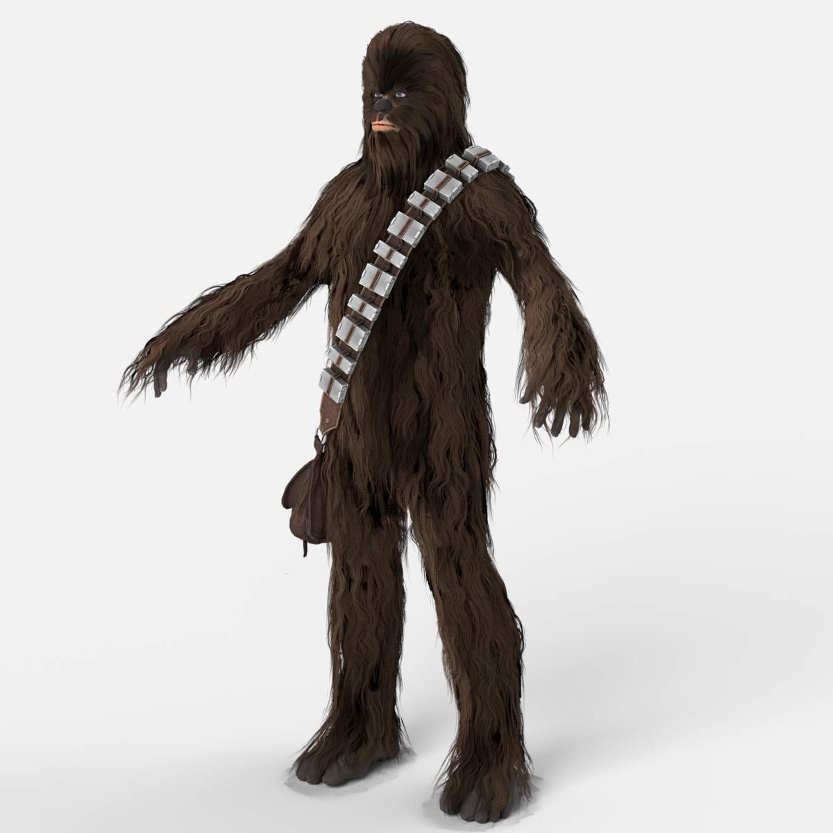 1200x1200 Chewbacca From Star Wars Battlefront Free Model