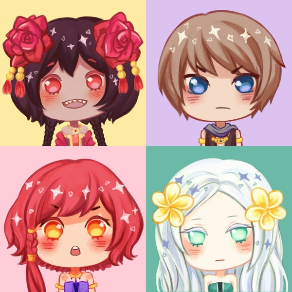 600x600 Chibi Icon Commission