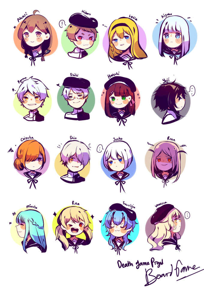 680x960 Draw Chibi Anime Style Icon Pack
