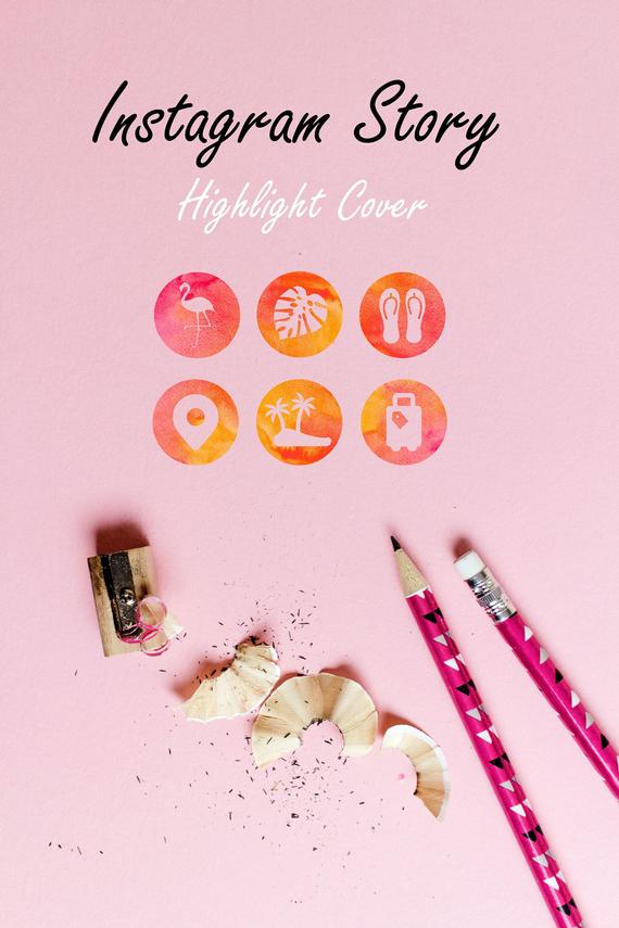 570x855 Instagram Story Highlights Icons Clean And Chic Instagram Etsy