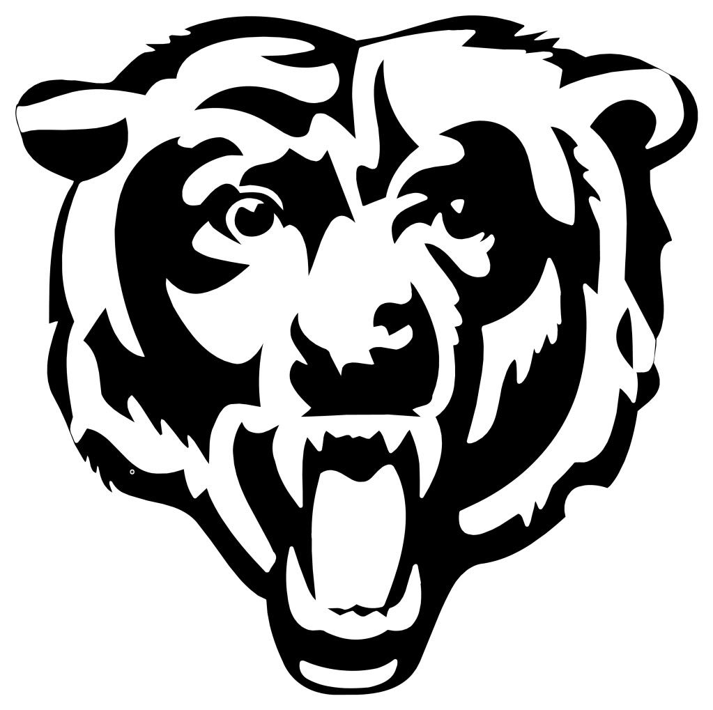 1023x1019 Huge Collection Of 'chicago Bears Helmet Clipart' Download More