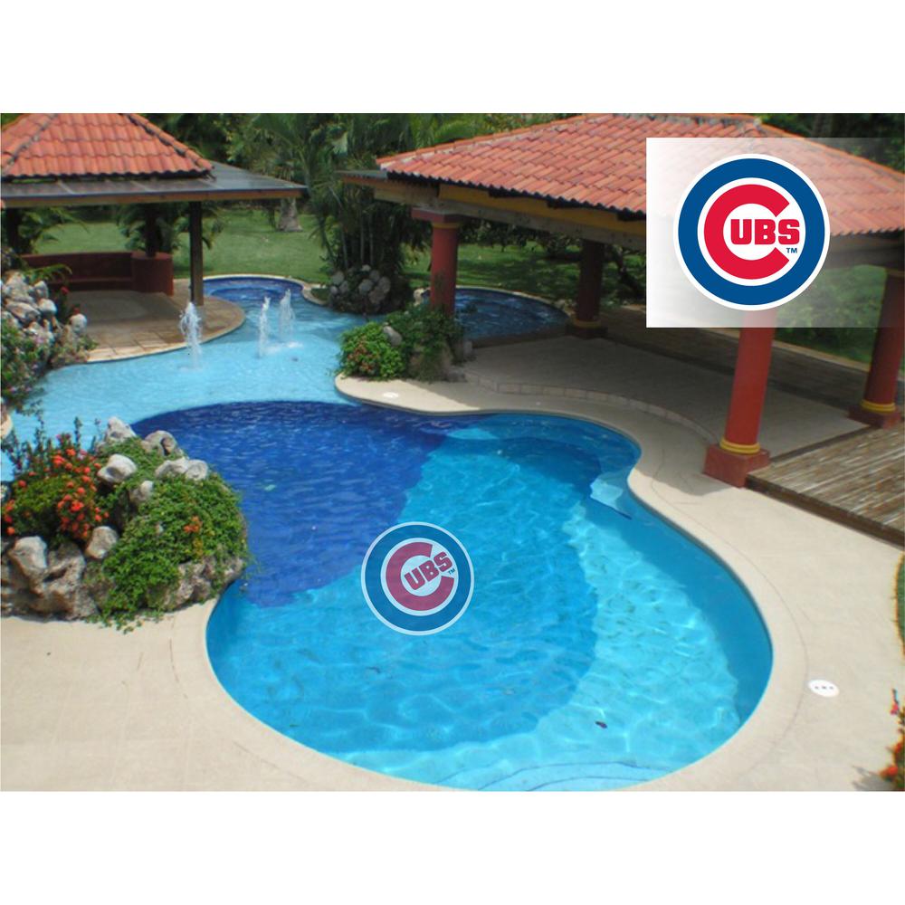 1000x1000 Applied Icon Mlb Chicago Cubs In X In Large Pool Graphic