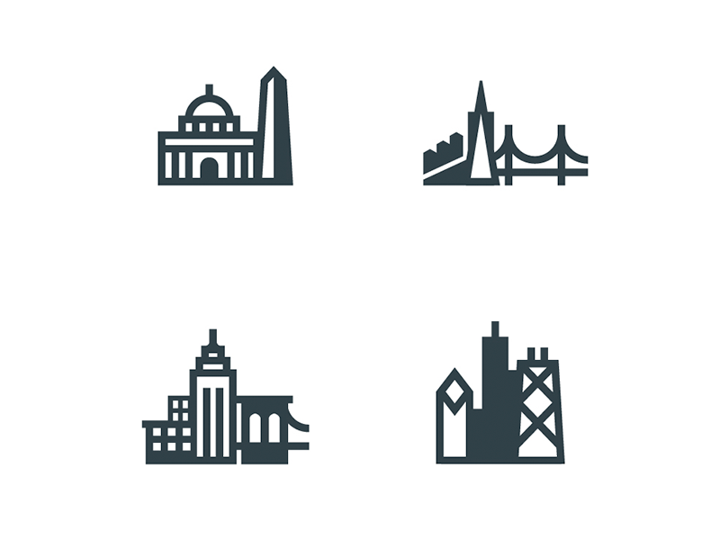 800x600 City Icons