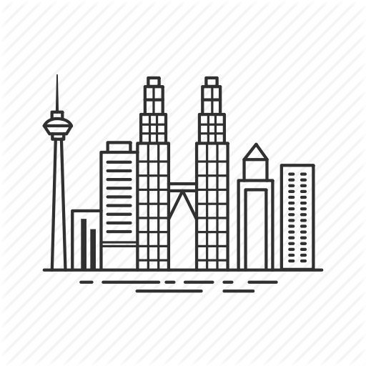 512x512 Building, City, Famous City, Famous Skyline, Kuala Lumpur