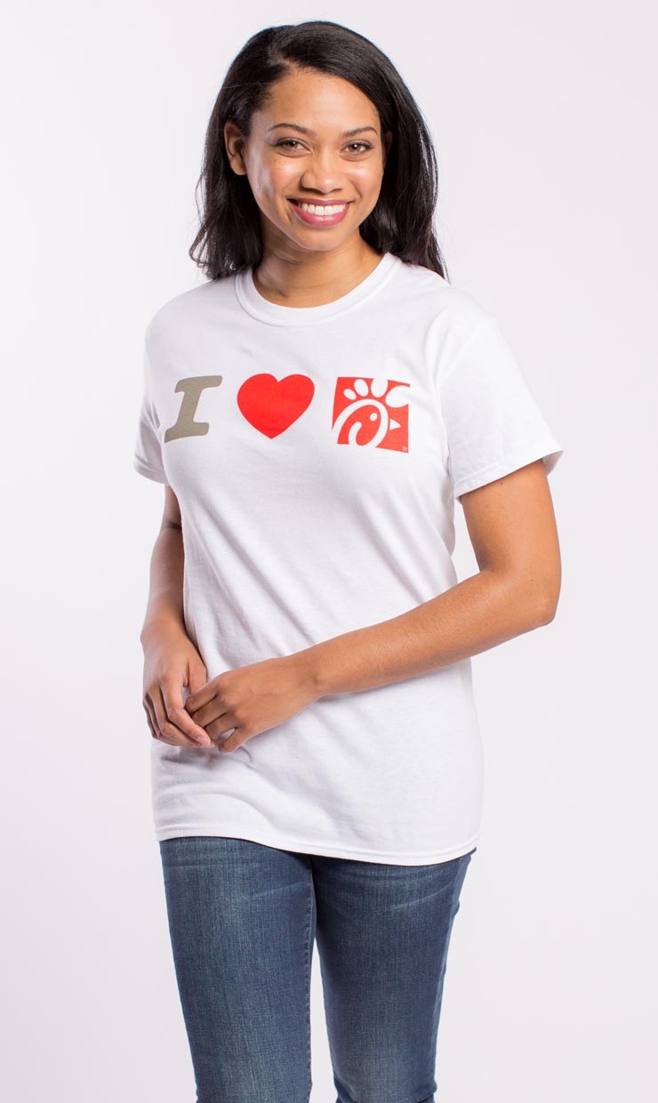 740x1240 I Heart Chick Fil A Icon Tee