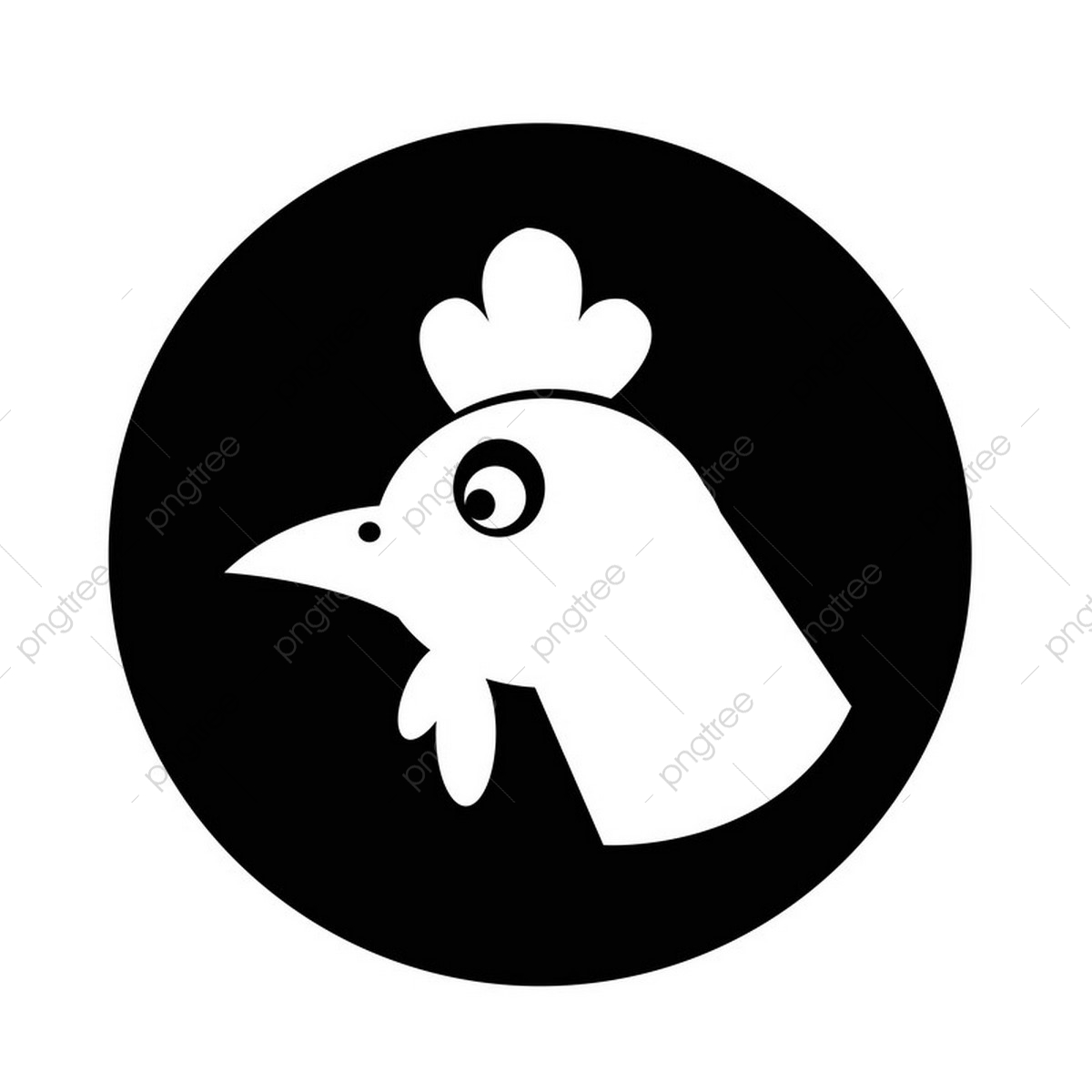1200x1200 Chicken Icon, Chicken, Icon, Wing Png And Vector With Transparent