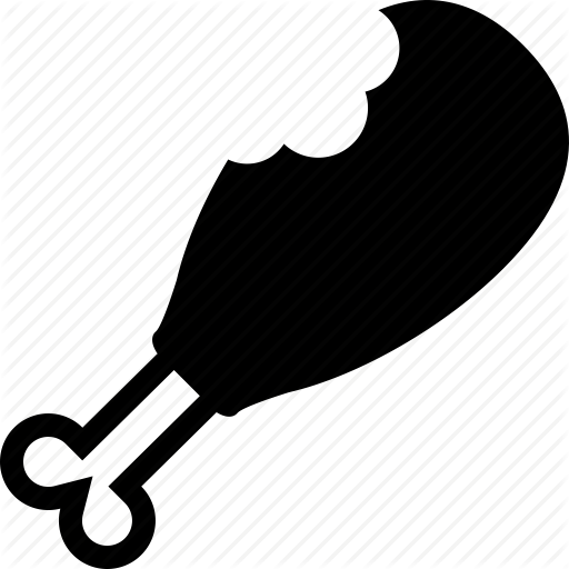 512x512 Chicken, Fast, Food, Wing Icon
