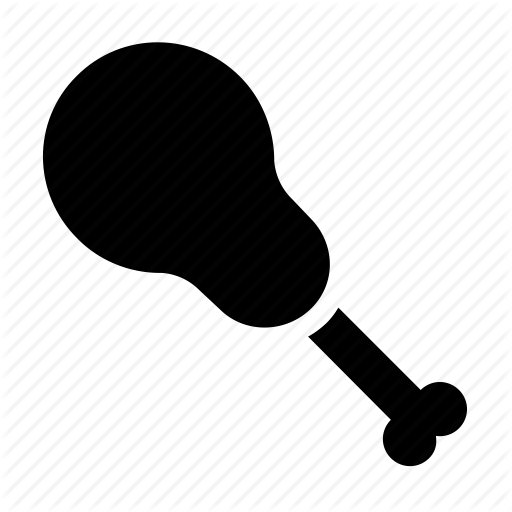 512x512 Chicken, Chicken Wing, Food, Wing Icon