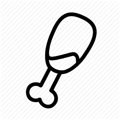 512x512 Chicken, Chicken Wings, Fast Food, Food, Wings Icon