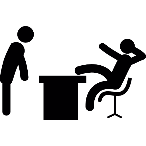 512x512 Chief Resting A Leg On His Office Desk Icons Free Download