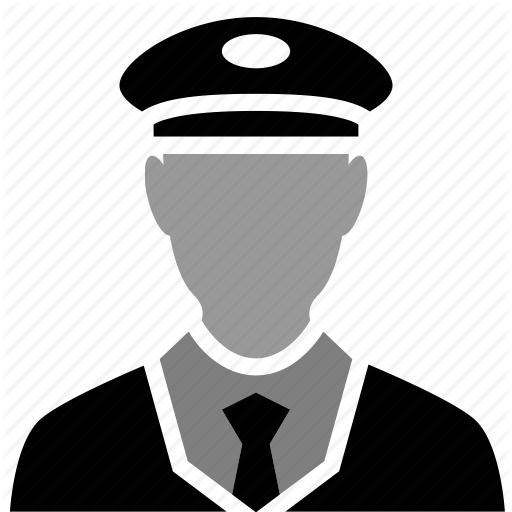 512x512 Captain, Chief, Officer, Pilot Icon
