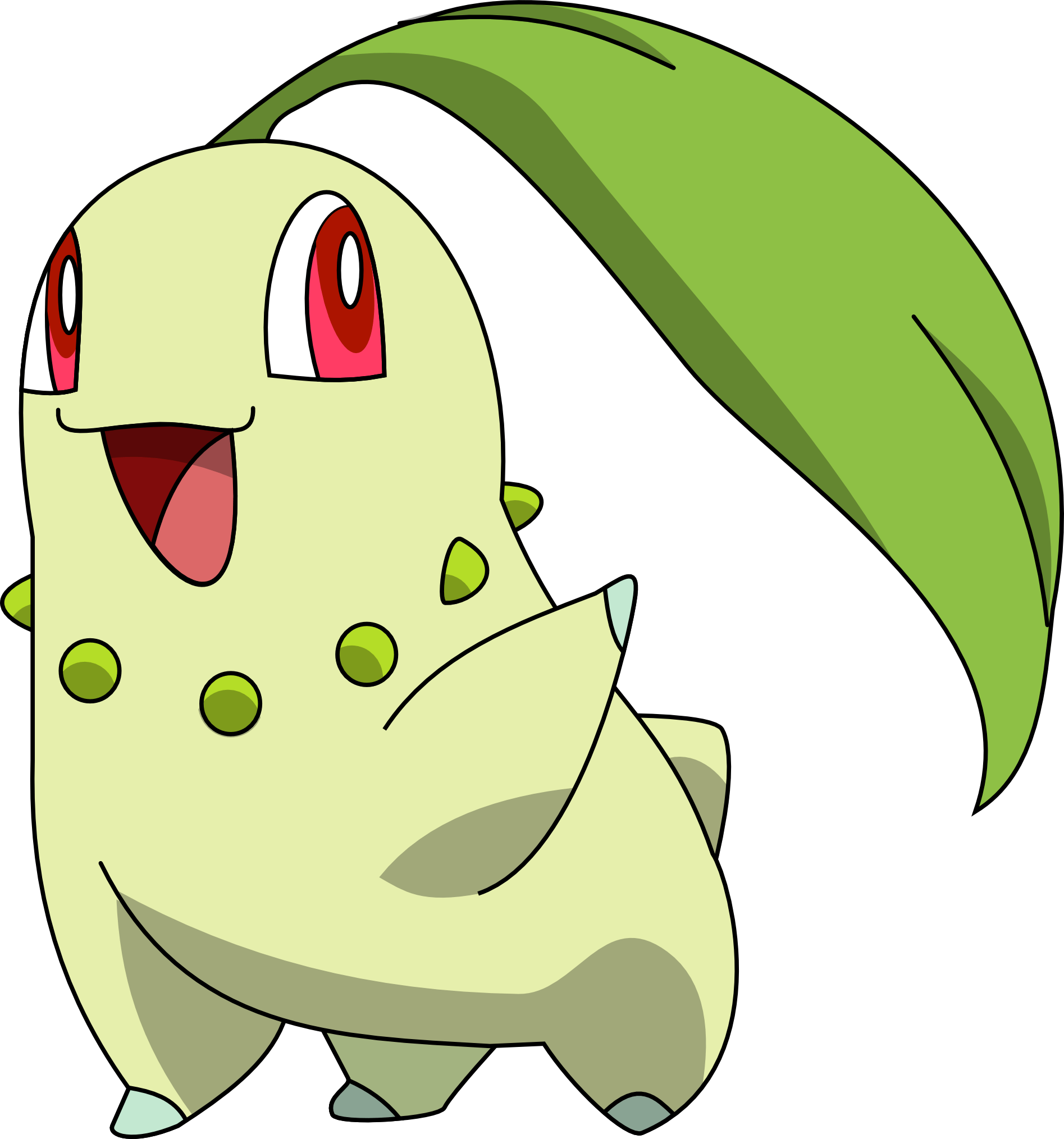 Chikorita Wallpapers 1895x2029 Chikorita Wallpapers