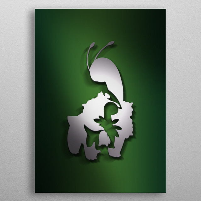 Metal Pokemon Chikorita 640x640 Metal Pokemon Chikorita