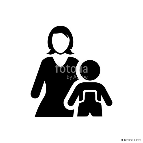 500x500 Child Care Icon Stock Image And Royalty Free Vector