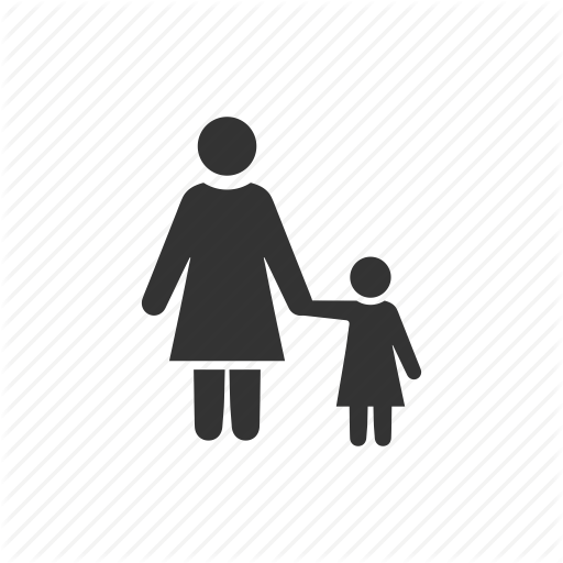 512x512 Care, Childcare, Daughter, Female, Mother, Mum, Nurture Icon
