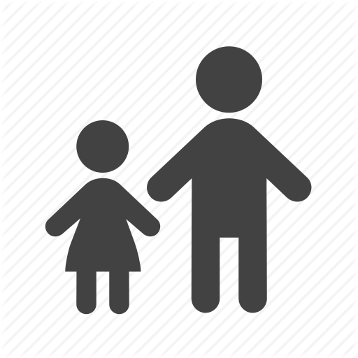 512x512 Child, Children, Family, Girl, Happy, Kids, Standing Icon