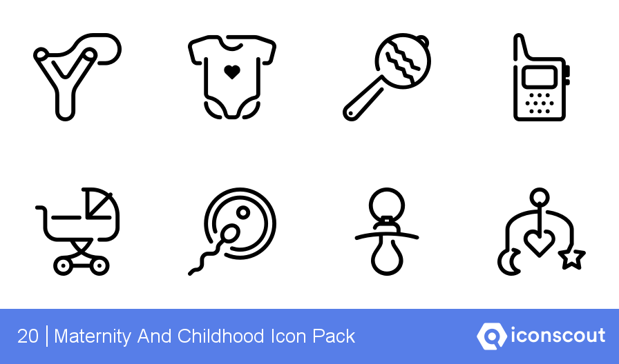 896x528 Download Maternity And Childhood Icon Pack