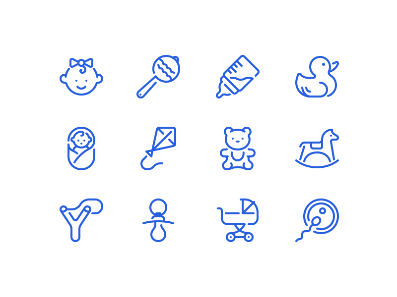 800x600 Maternity And Childhood Icons