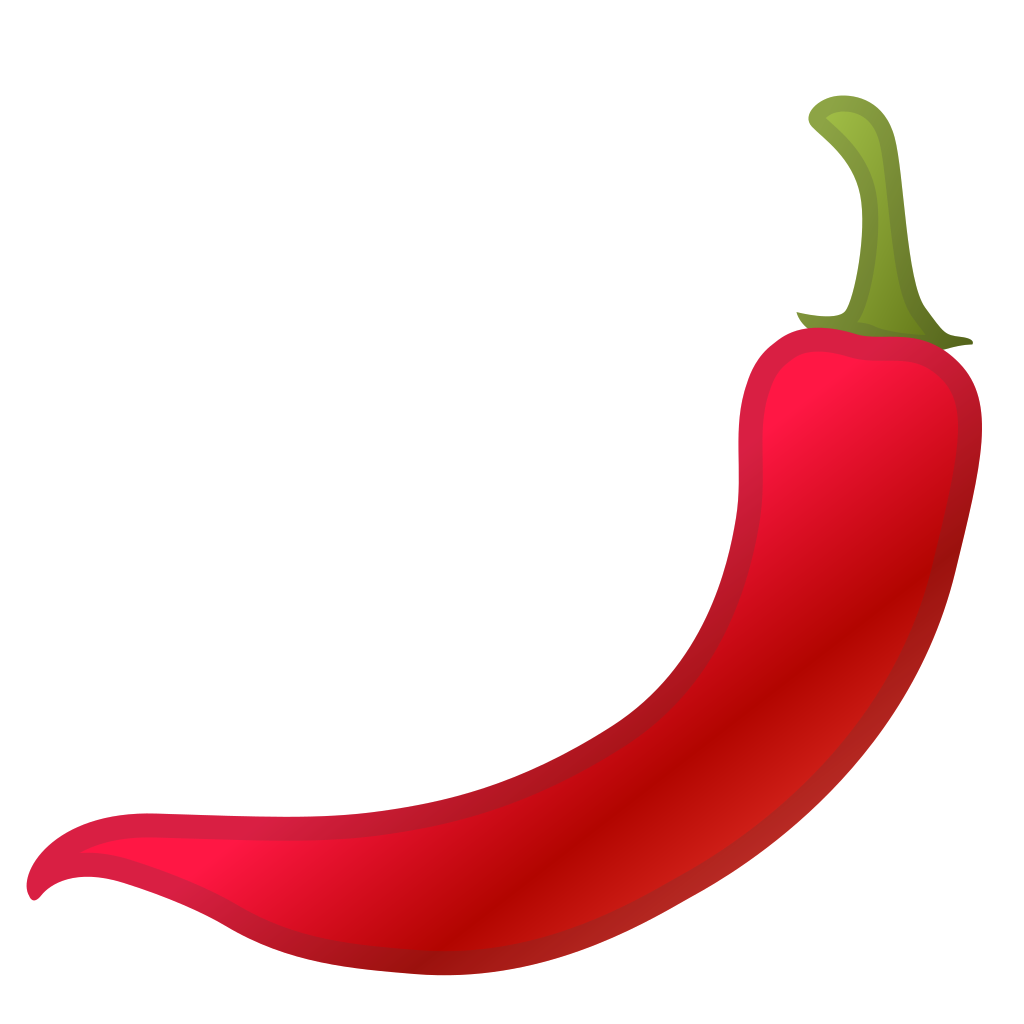 1024x1024 Hot Pepper Icon Noto Emoji Food Drink Iconset Google