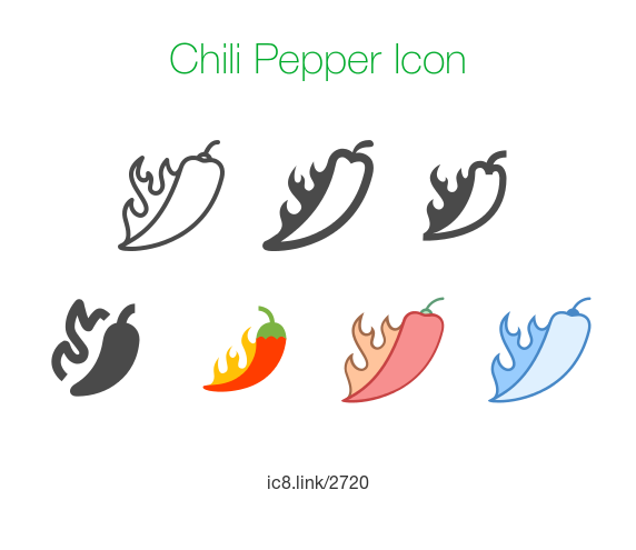 572x495 Chili Pepper Icon