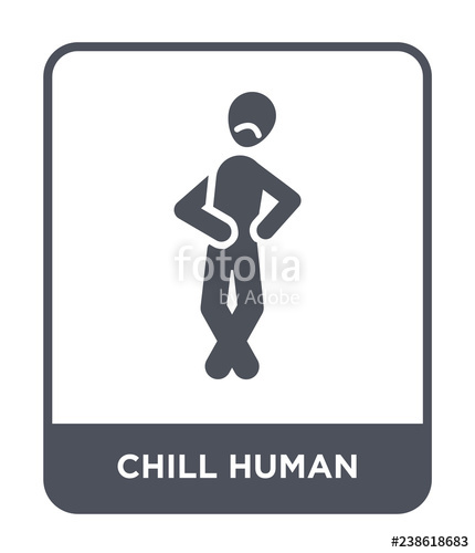 430x500 Chill Human Icon Vector Stock Image And Royalty Free Vector