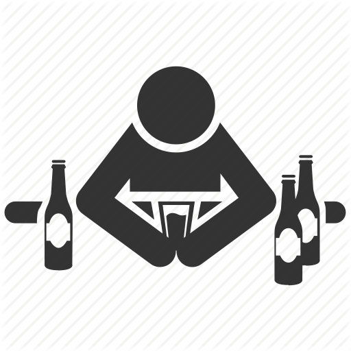 512x512 Chill Out, Drink, Drunk, Lonely, Sad Icon