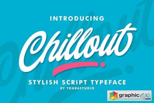 500x334 Chillout Typeface + Swash Free Download Vector Stock