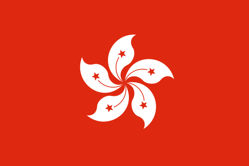 512x341 Hk, Hong, Kong, Sar, China, Flag Icon Free