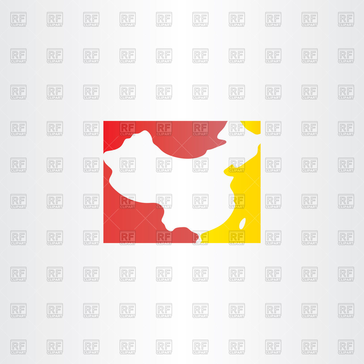1200x1200 China Logo Map Icon Vector Image Of Signs, Symbols, Maps
