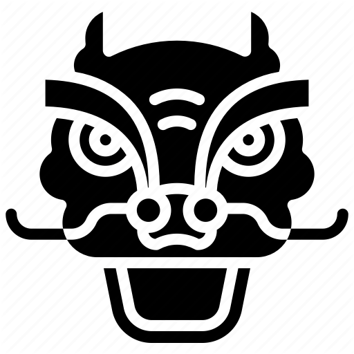 512x512 China, Dragon, Dragon Dance, Face, Head Icon